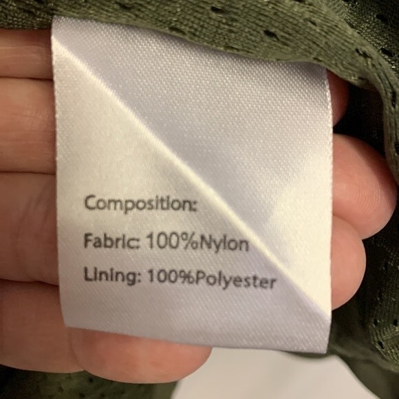 Ruing Olive Green Water and Wind Resistant Outdoor Hooded Jacket Size XL - Picture 8 of 13